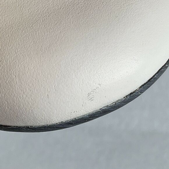 Coach Chelsea Chestnut Brown White Cap Toe Heel Ballet Flats Shoes Size 6B - Picture 10 of 10